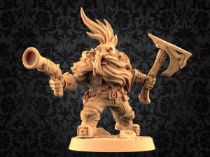 Dwarven Oathbreaker C Ready to Print 3D 프린트 모델