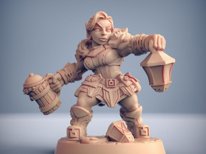 Dwarven Oathbreaker E Ready to Print 3Dプリントモデル