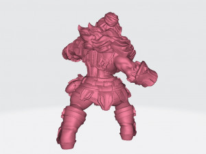 Dwarven Oathbreaker E Ready to Print 3Dプリントモデル