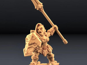 Dwarven Oathbreaker F Ready to Print 3D Print Model