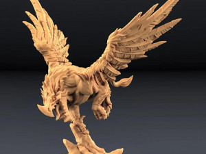 Helga on Gryphon Ready to Print 3D-printmodel