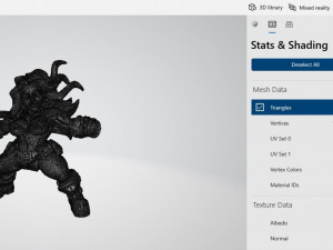 Helga on Gryphon Ready to Print 3D-printmodel