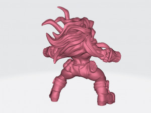 Helga on Gryphon Ready to Print 3D-printmodel