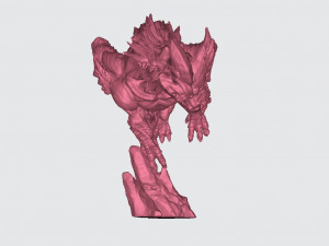 Helga on Gryphon Ready to Print 3D-printmodel