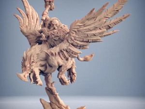 Alvar on Thunderbeak Ready to Print 3D-Druckmodell