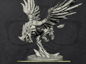 Alvar on Thunderbeak Ready to Print 3D-Druckmodell