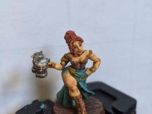 Fraia Dwarven Beauty Ready to Print 3D Print Model