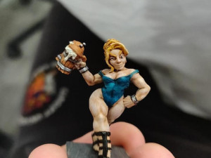 Fraia Dwarven Beauty Ready to Print 3D Print Model