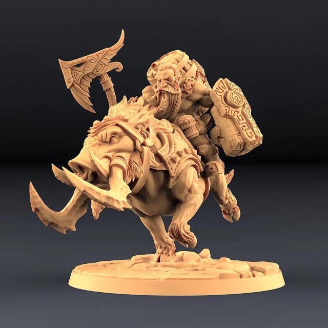 Gino on Wulf-Hog Ready to Print 3D 打印模型 .c4d .max .obj .3ds .fbx .stl .blend 
