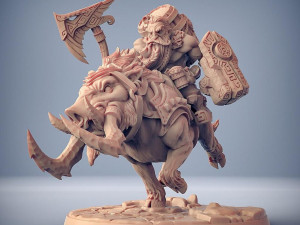 Gino on Wulf-Hog Ready to Print 3D 打印模型