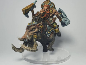 Gino on Wulf-Hog Ready to Print 3D 打印模型