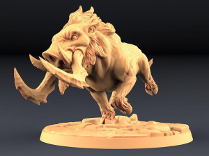 Gino on Wulf-Hog Ready to Print 3D 打印模型