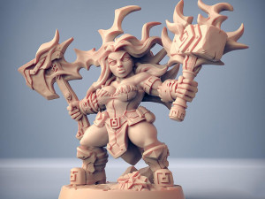 Helga Windfury Ready to Print 3D Print Model