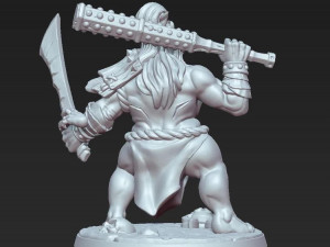 Oni Kyonjin F Ready to Print 3D Принт Модель