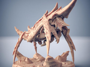 Battle-Prawn Zeek Mounted Heroes Ready to Print 3D 프린트 모델