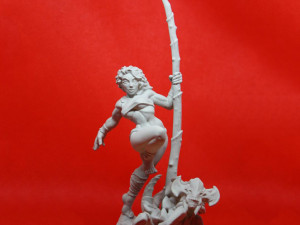 Lara the Dancer and Scourgy the Zeek Ready to Print 3D 打印模型