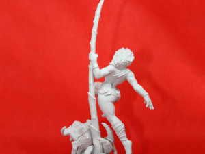 Lara the Dancer and Scourgy the Zeek Ready to Print 3D 打印模型