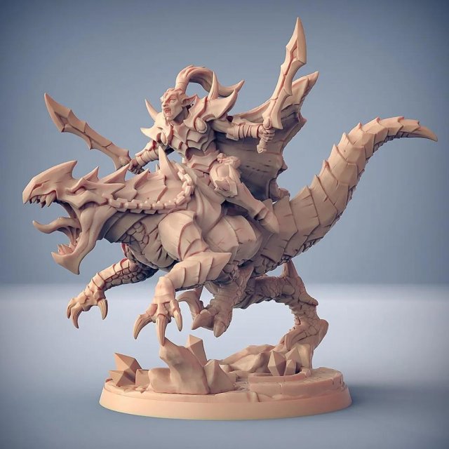 Khaladas on Morvagia the Drakeling Ready to Print Modelo de Impressão 3D .c4d .max .obj .3ds .fbx .stl .blend 