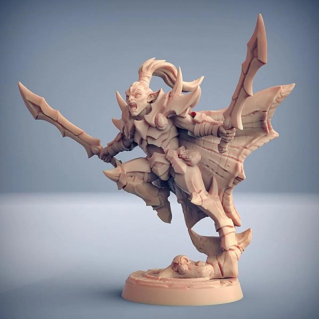 Khaladas Soulsplitter Ready to Print Modelo de Impressão 3D .c4d .max .obj .3ds .fbx .stl .blend 