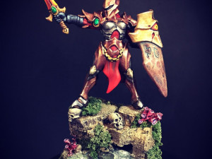Ashen Inquisitor Female D Miniatures Ready to Print 3D Print Model