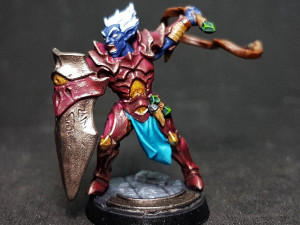 Ashen Inquisitor Female A Miniatures Ready to Print 3D Принт Модель