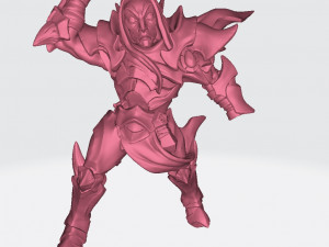 Ashen Inquisitor Female B Miniatures Ready to Print 3D Print Model