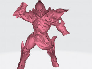 Ashen Inquisitor Female B Miniatures Ready to Print 3D Print Model