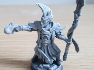 Ashen Priest Male F Miniatures Ready to Print Modelo de impresión 3D