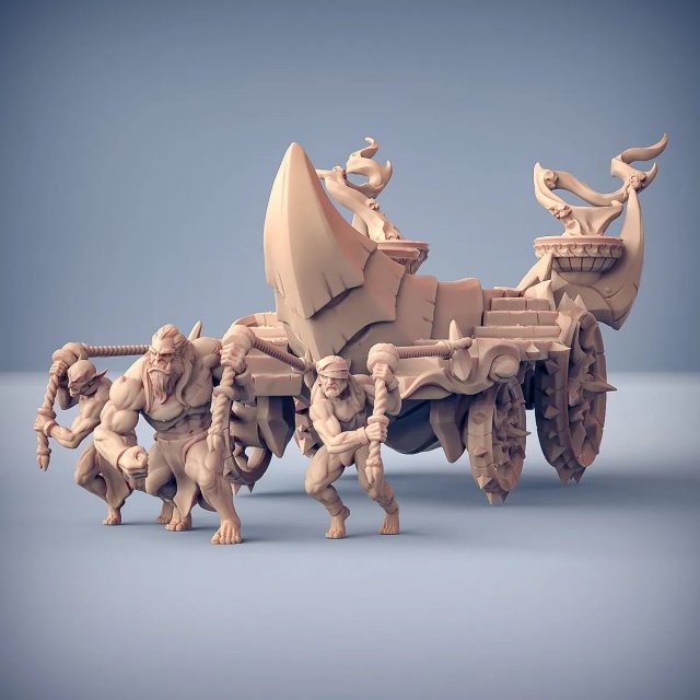 Soul-Harvester Altar Miniatures Ready to Print 3D Print Model .c4d .max .obj .3ds .fbx .stl .blend 