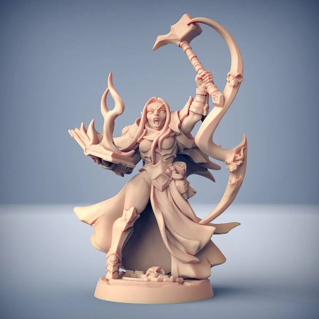 Talya the Hammer Miniatures Ready to Print Modelo de Impressão 3D .c4d .max .obj .3ds .fbx .stl .blend 