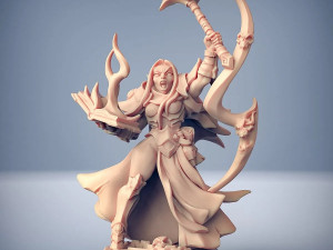 Talya the Hammer Miniatures Ready to Print 3D Baskı Modeli
