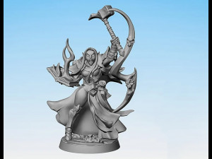 Talya the Hammer Miniatures Ready to Print Modelo de Impressão 3D