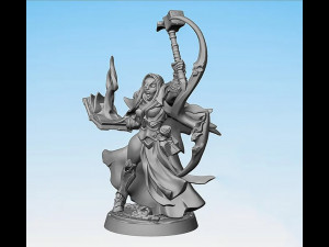 Talya the Hammer Miniatures Ready to Print Modelo de Impressão 3D