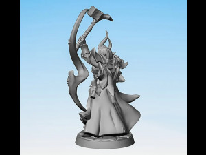 Talya the Hammer Miniatures Ready to Print Modelo de Impressão 3D