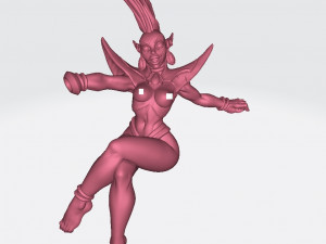 Valykka Bride of Tialevor Miniatures Ready to Print Model do druku 3D