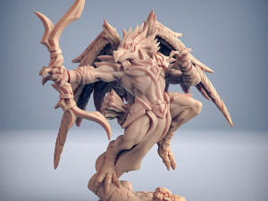 High Gryphkin A Miniatures Ready to Print 3D प्रिंट मॉडल