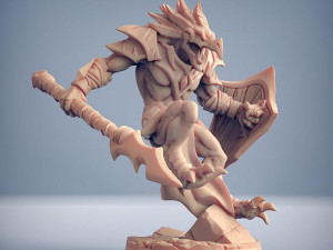 High Gryphkin B Miniatures Ready to Print 3D Print Model
