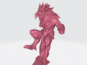 High Gryphkin B Miniatures Ready to Print 3D Print Model
