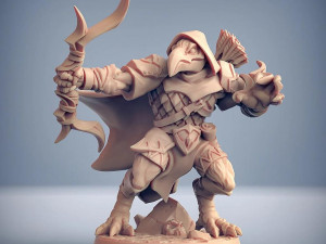 Infiltrator Gryphkin D Miniatures Ready to Print 3D Print Model