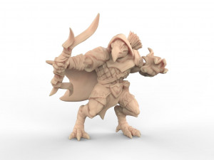 Infiltrator Gryphkin D Miniatures Ready to Print Modello di stampa 3D