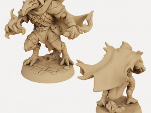 Infiltrator Gryphkin E Miniatures Ready to Print 3D प्रिंट मॉडल