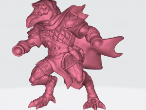 Infiltrator Gryphkin E Miniatures Ready to Print 3D प्रिंट मॉडल