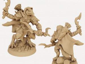 Infiltrator Gryphkin F Miniatures Ready to Print 3D प्रिंट मॉडल
