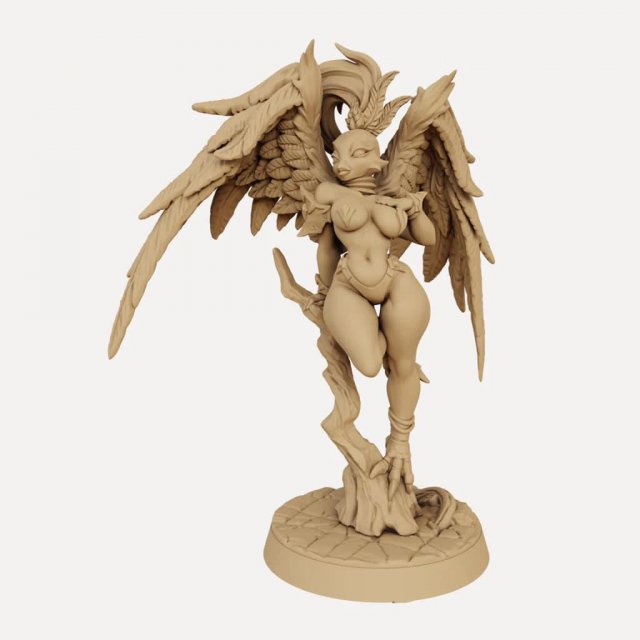 Gryphinia Pinup Miniatures Ready to Print 3D Print Model .c4d .max .obj .3ds .fbx .stl .blend 