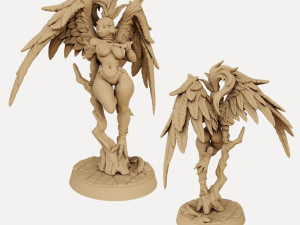 Gryphinia Pinup Miniatures Ready to Print 3D Print Model