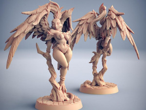 Gryphinia Pinup Miniatures Ready to Print 3D Print Model