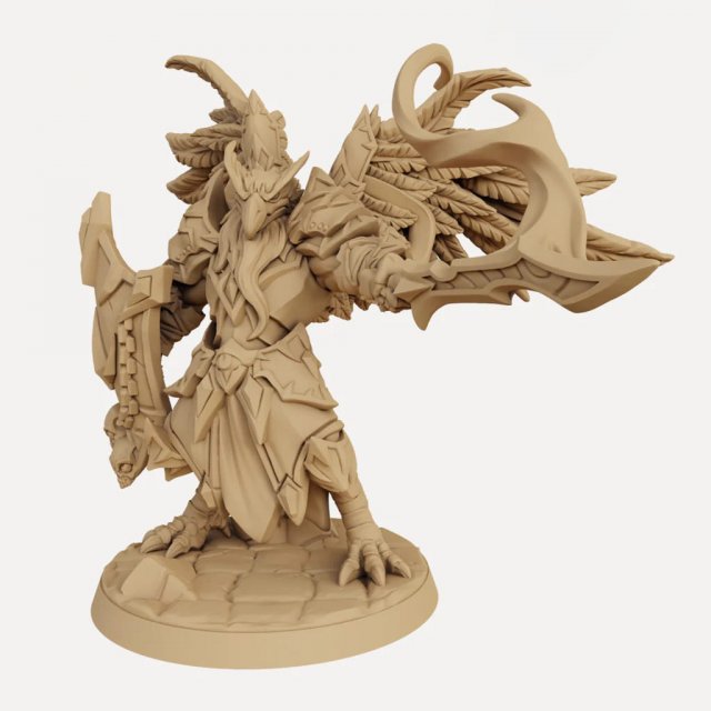 Malor Eye Guardian Miniatures Ready to Print Modello di stampa 3D .c4d .max .obj .3ds .fbx .stl .blend 
