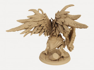 Malor Eye Guardian Miniatures Ready to Print Modello di stampa 3D