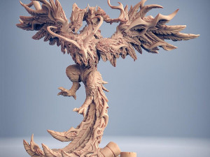 Phoenix Aarakocra Arcanix Miniatures Ready to Print 3D Print Model