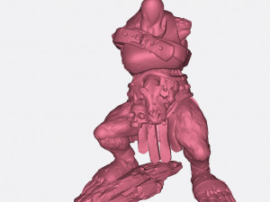 Bugbear Thugs Miniatures Ready to Print 3D Baskı Modeli